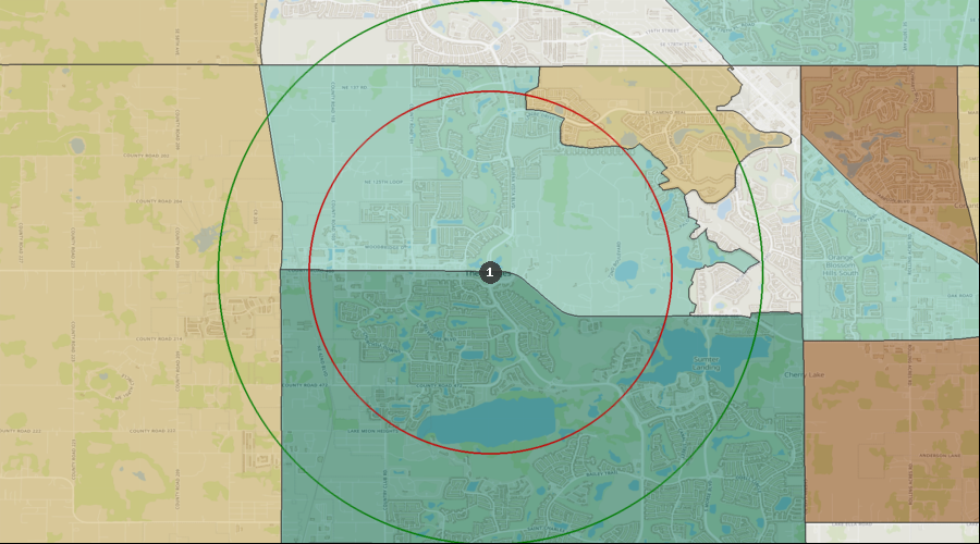 The Villages, Florida - Average Household Expenditure for Health Insurance